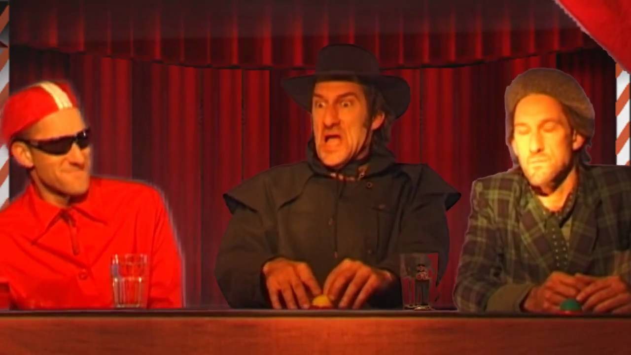 Characters from The Po Show comedy series